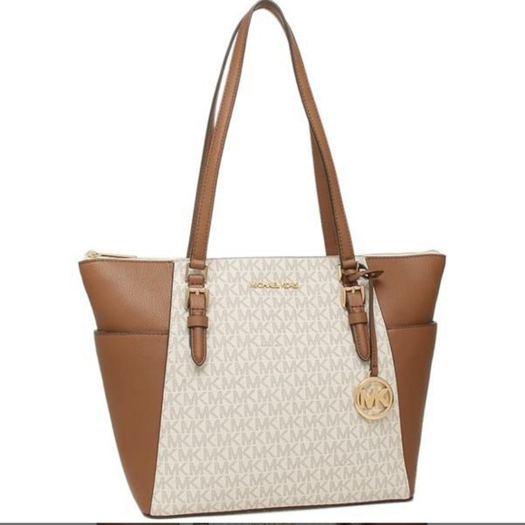 MICHAEL KORS Charlotte Large Top-Zip Tote - Picture 4 of 10